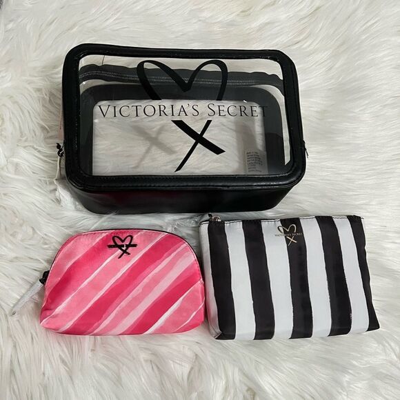 Victoria’s Secret trio makeup cosmetics bags set - Picture 11 of 13